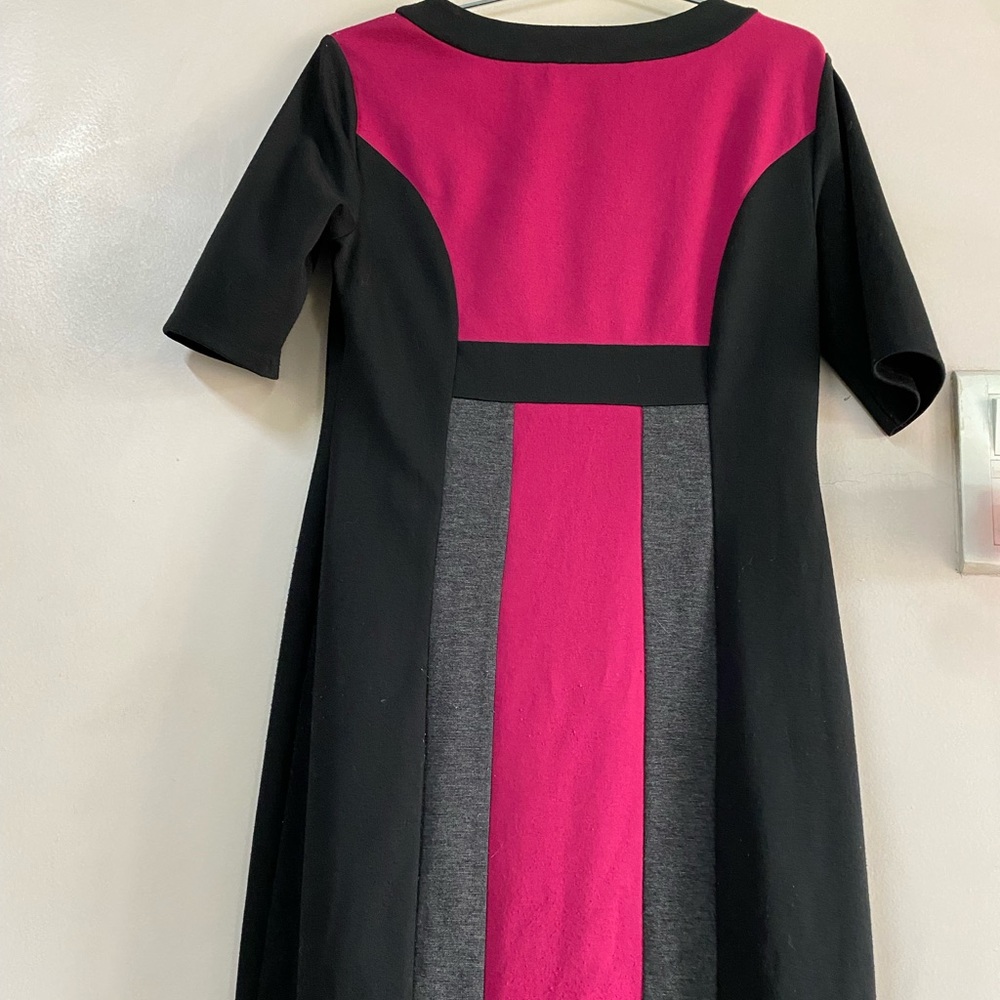 Pink & black one piece